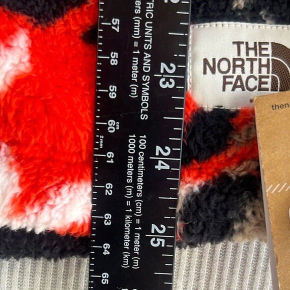 The North Face NWT Cabin Fleece Full Zip Jacket Fiery Red Womens Size XS Cozy - Picture 13 of 16